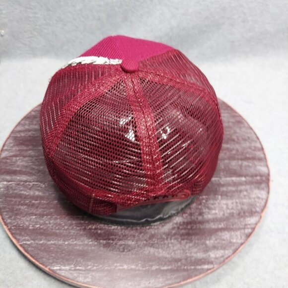 Alabama Embroidered Trucker Hat Red Mesh Snapback Cap Roll Tide  Houndtooth - Picture 4 of 11